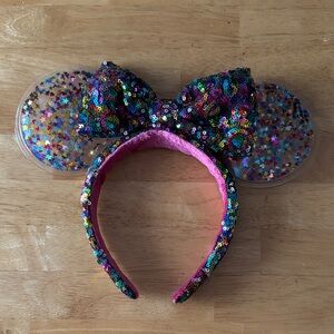 Disney Parks Sequin Minnie Ears